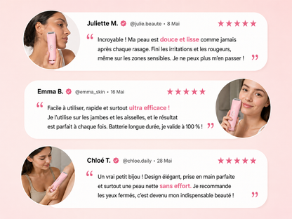 Rasoir 2 en 1 - Rasoir pour peau sensible